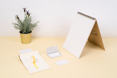 藍(lán)色扁平風(fēng)辦公用品采購清單營銷長圖